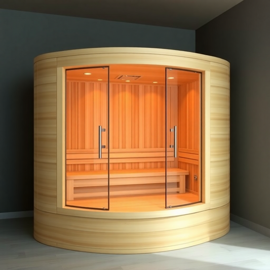 Infrared Sauna Hub 6-Person Full-Spectrum Infrared Sauna