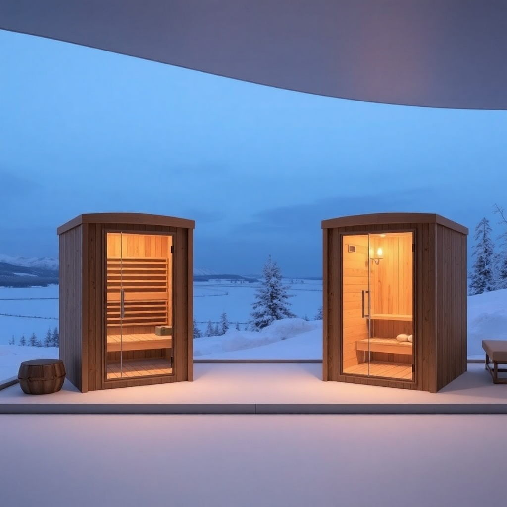 Infrared Sauna Hub 2-Person Full-Spectrum Infrared Sauna